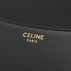 Celine Leather Triomphe Teen Lola 2-Way Handbag Black — view 7