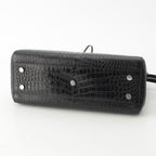 Saint Laurent Cavalive Gauche Croco Tote — view 5