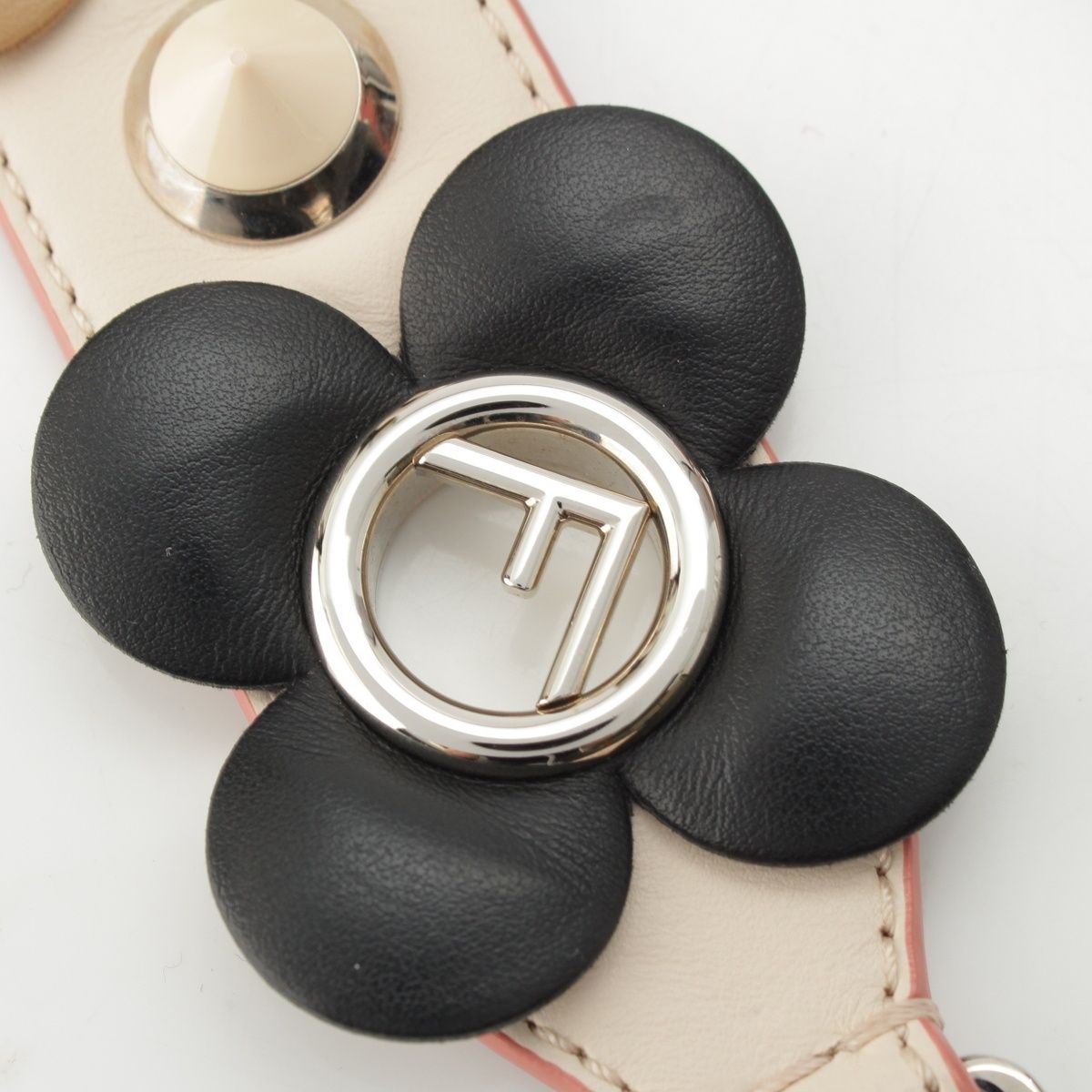 Fendi Strap Leather Flower Shoulder Multicolor — view 6