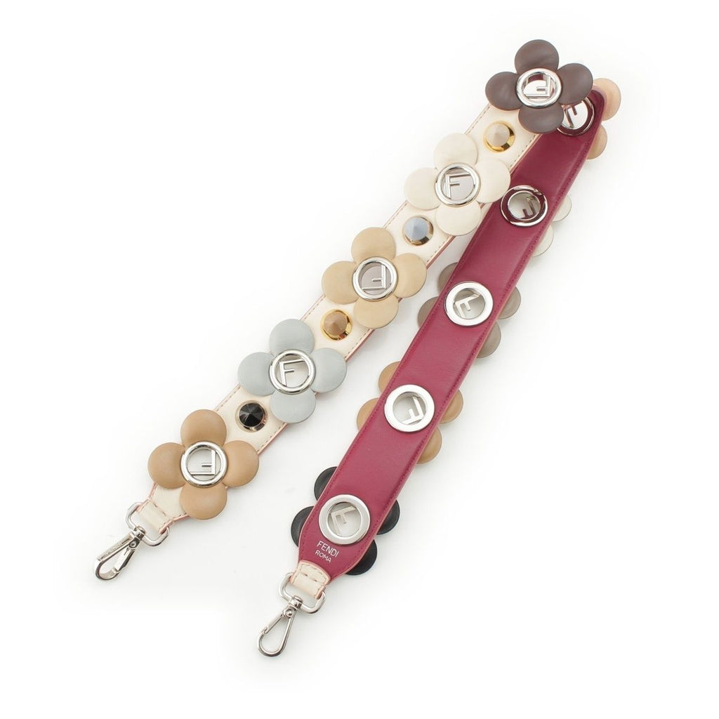 Fendi Strap Leather Flower Shoulder Multicolor — view 2