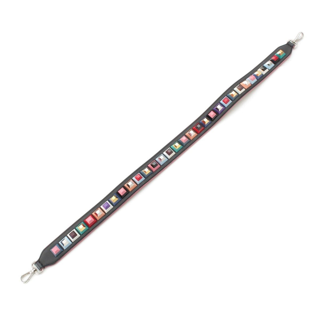 Fendi Strap You Leather Square Shoulder Multicolor