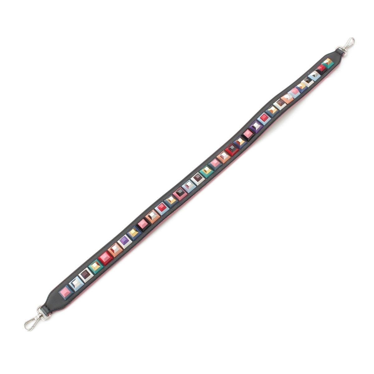 Fendi Strap You Leather Square Shoulder Multicolor