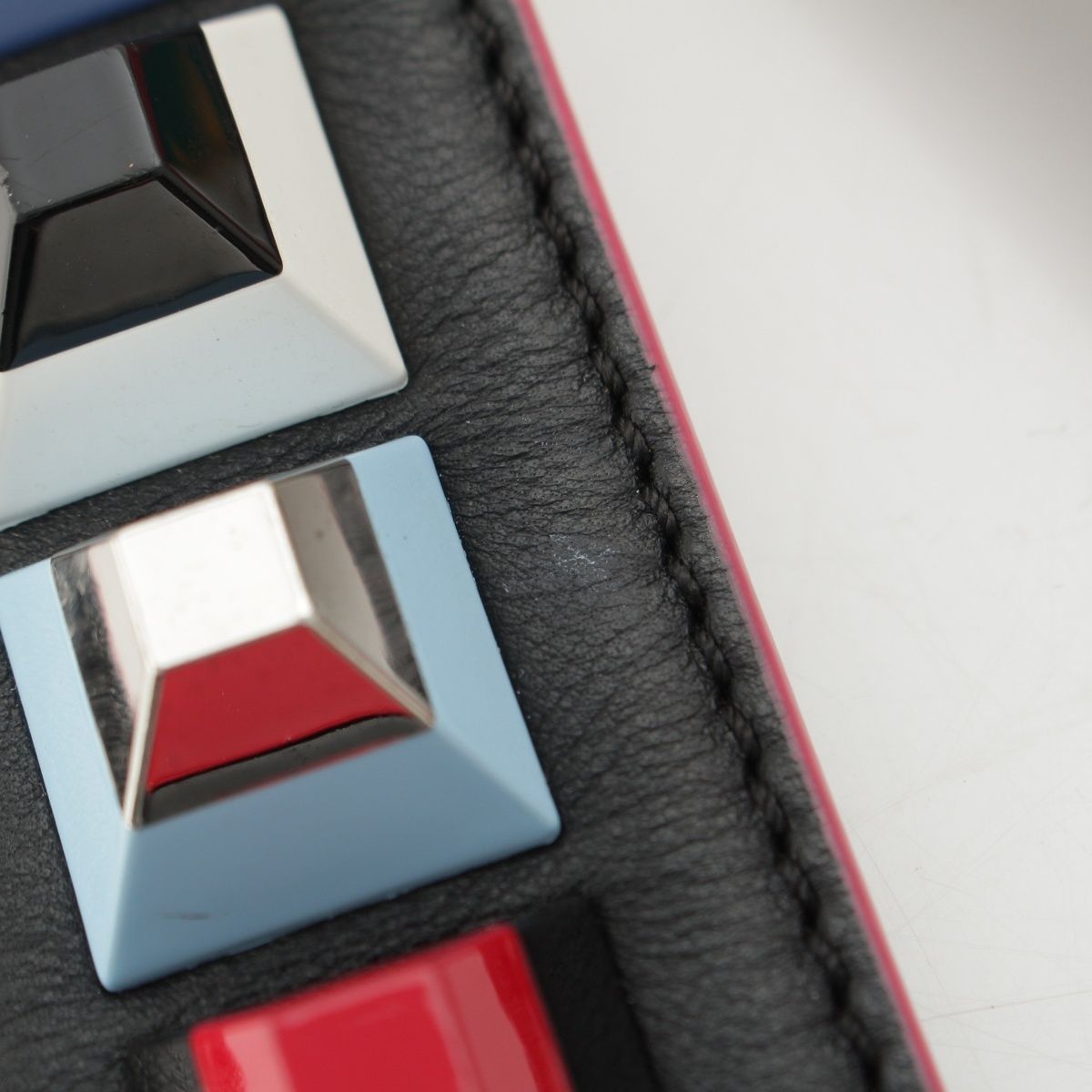 Fendi Strap You Leather Square Shoulder Multicolor — view 5