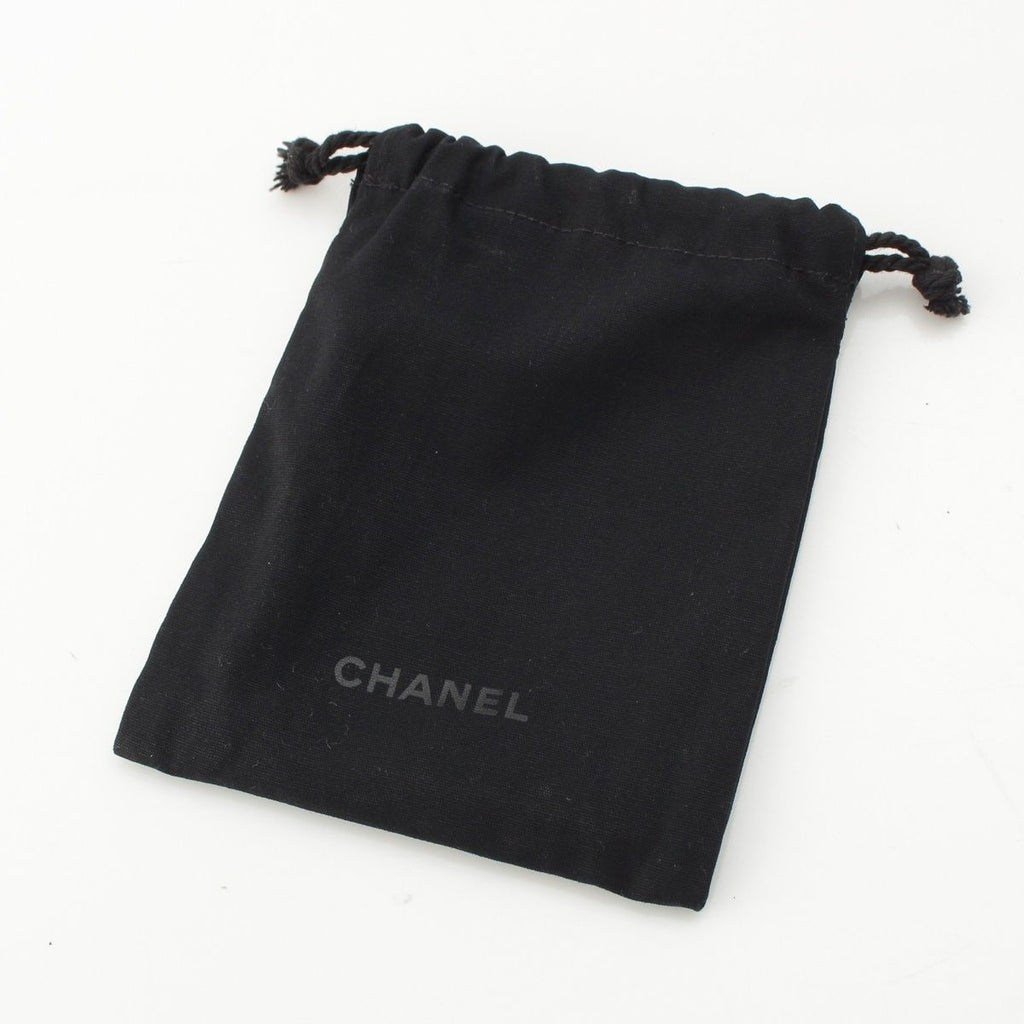 Chanel Caviar Leather Quilted CC Logo Zip Fragment Card Case Black — view 9