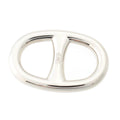 Hermes Chaine D'ancre Scarf Ring Silver