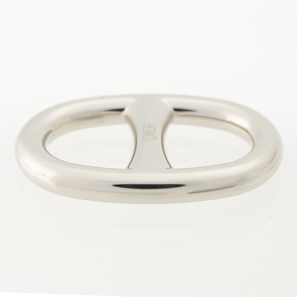 Hermes Chaine D'ancre Scarf Ring Silver — view 3
