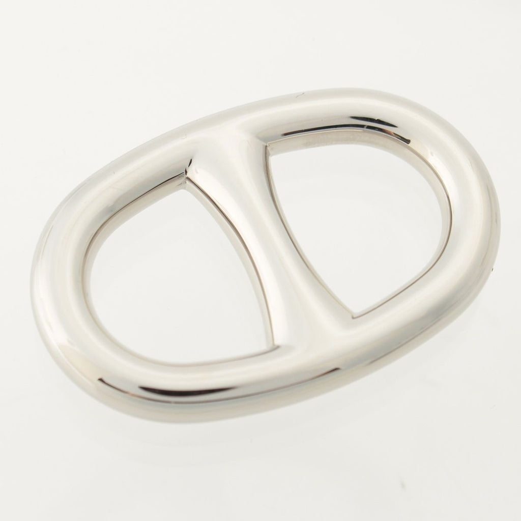 Hermes Chaine D'ancre Scarf Ring Silver — view 2