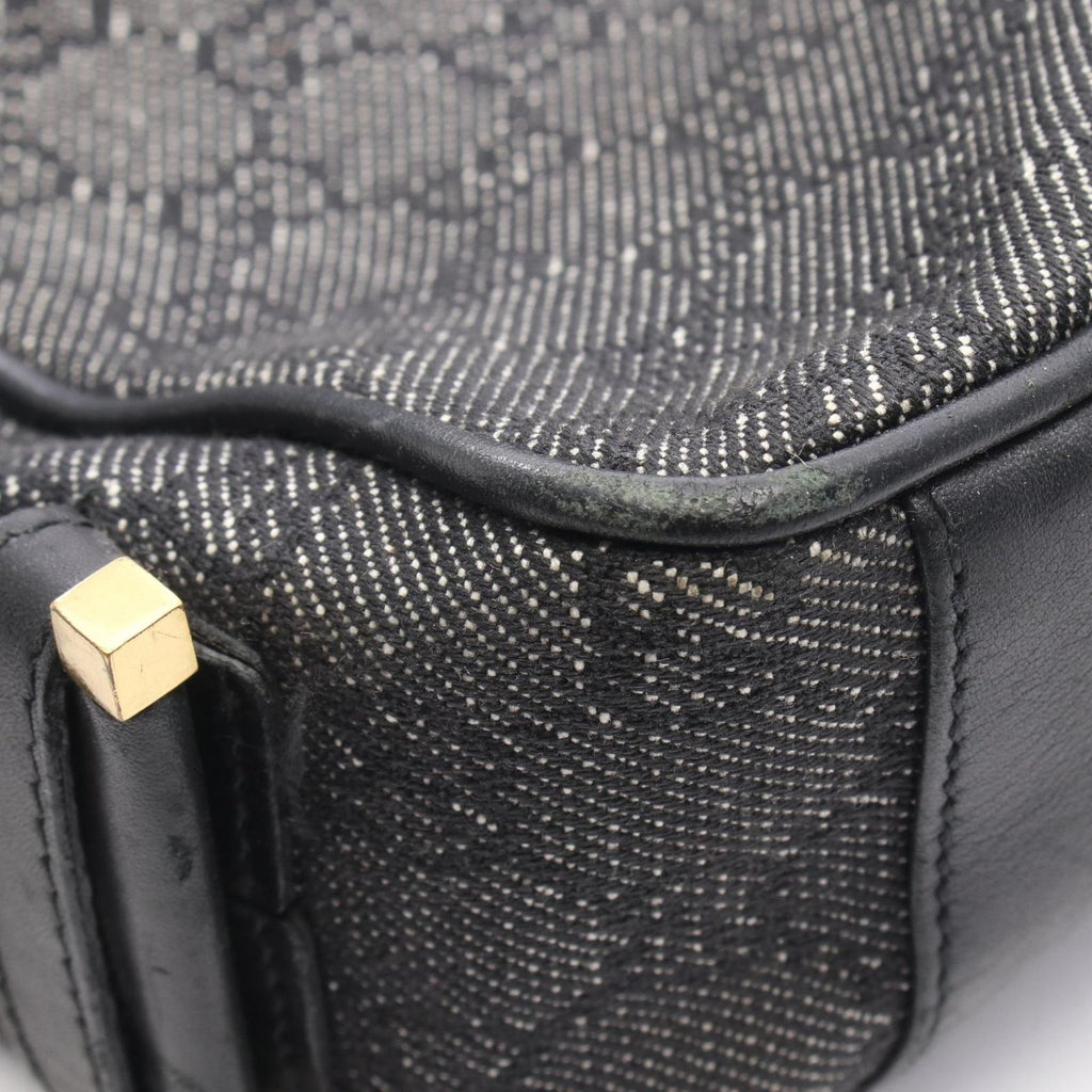 Gucci Shoulder Bag GG Denim Black — view 6