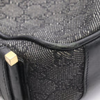 Gucci Shoulder Bag GG Denim Black — view 6