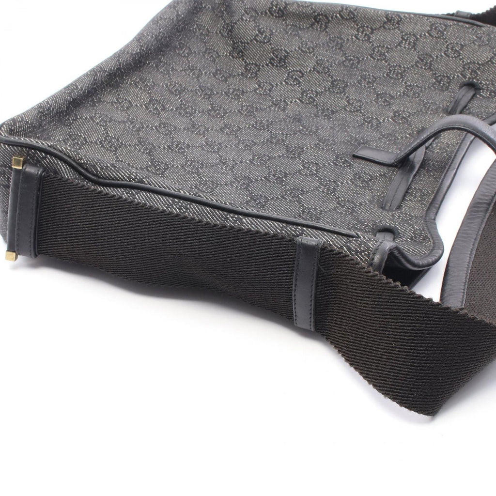Gucci Shoulder Bag GG Denim Black — view 9