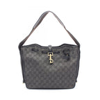 Gucci Shoulder Bag GG Denim Black