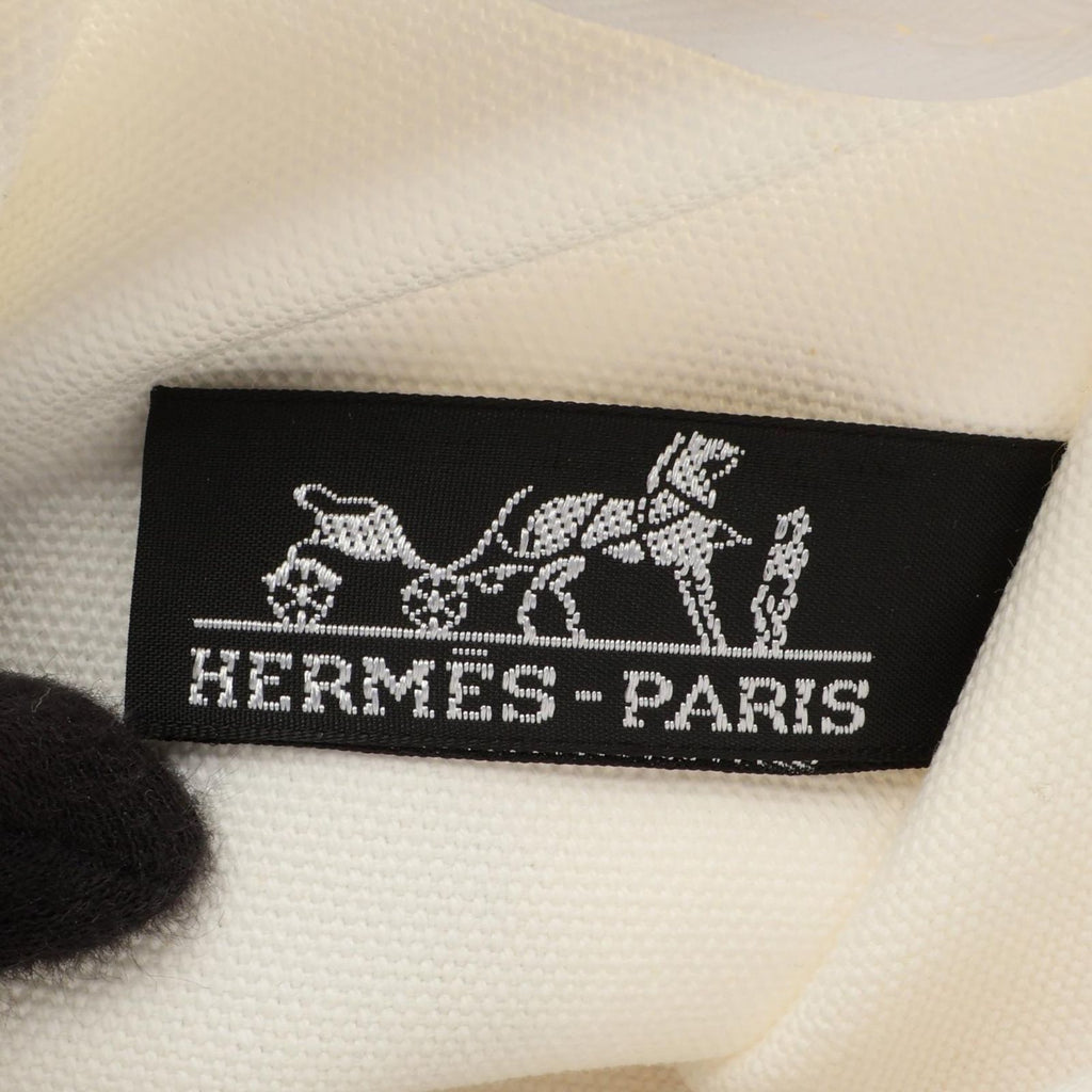 Hermes Tote Bayadere Boutondre Canvas — view 4