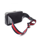 Gucci Waist Bag Soft GG Supreme Sherry Line Black Canvas Leather — view 2