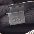 Gucci Waist Bag Soft GG Supreme Sherry Line Black Canvas Leather — view 4