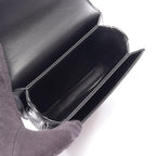 Celine Handbag Triomphe Mini Besace Clair 2-Way Black Leather — view 3