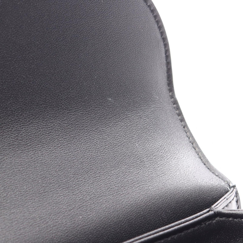 Celine Handbag Triomphe Mini Besace Clair 2-Way Black Leather — view 5