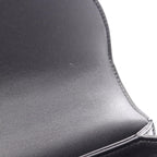 Celine Handbag Triomphe Mini Besace Clair 2-Way Black Leather — view 5