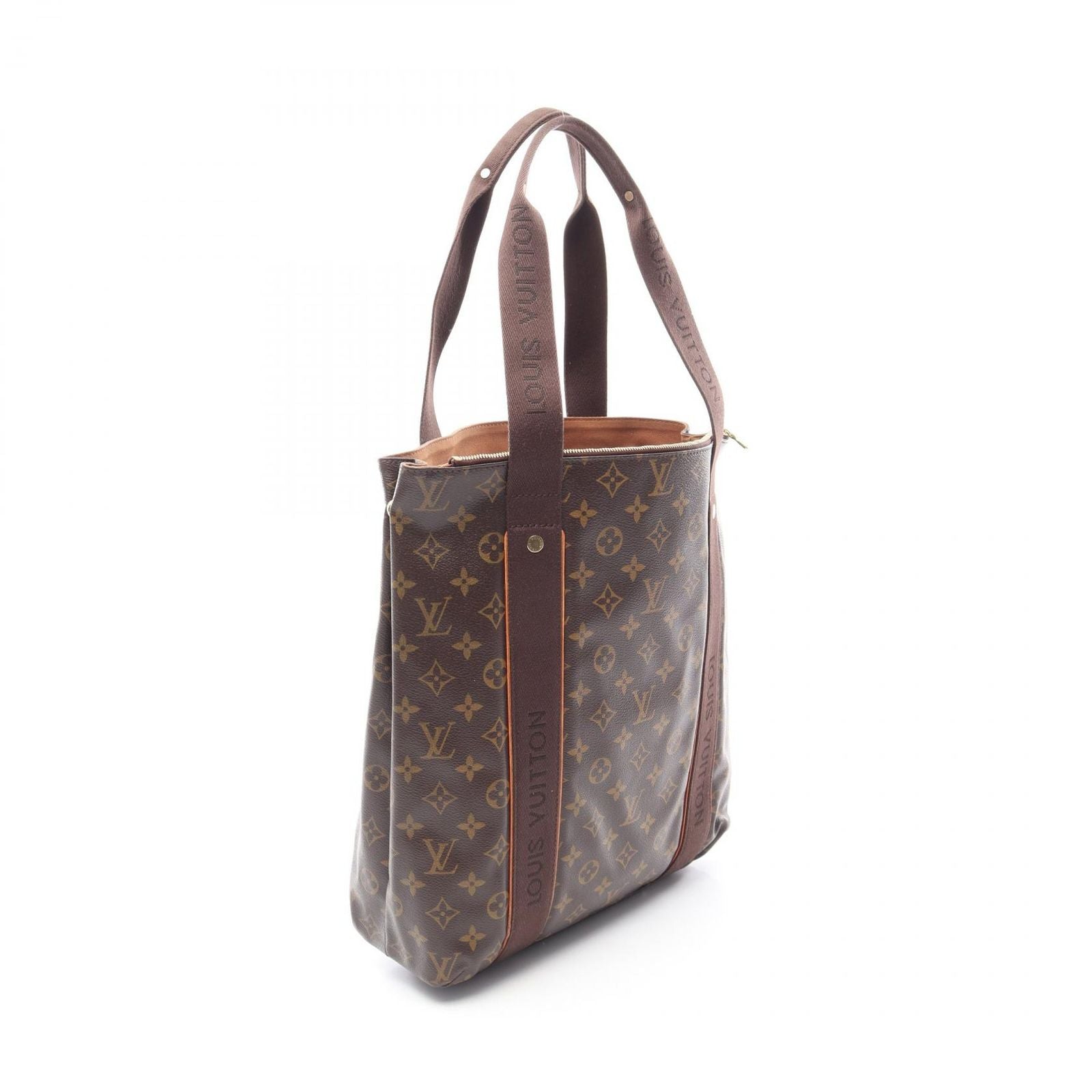Louis Vuitton Tote Boble Monogram Canvas Leather Cover — view 2