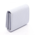 Louis Vuitton Bifold Wallet Portefeuille Capucines Tiny Lightblue Leather — view 2
