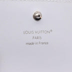 Louis Vuitton Bifold Wallet Portefeuille Capucines Tiny Lightblue Leather — view 4