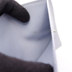 Louis Vuitton Bifold Wallet Portefeuille Capucines Tiny Lightblue Leather — view 7