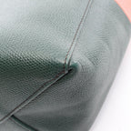 Celine Tote Vertical Small Cover 2-Way Pink Green Leather — view 8