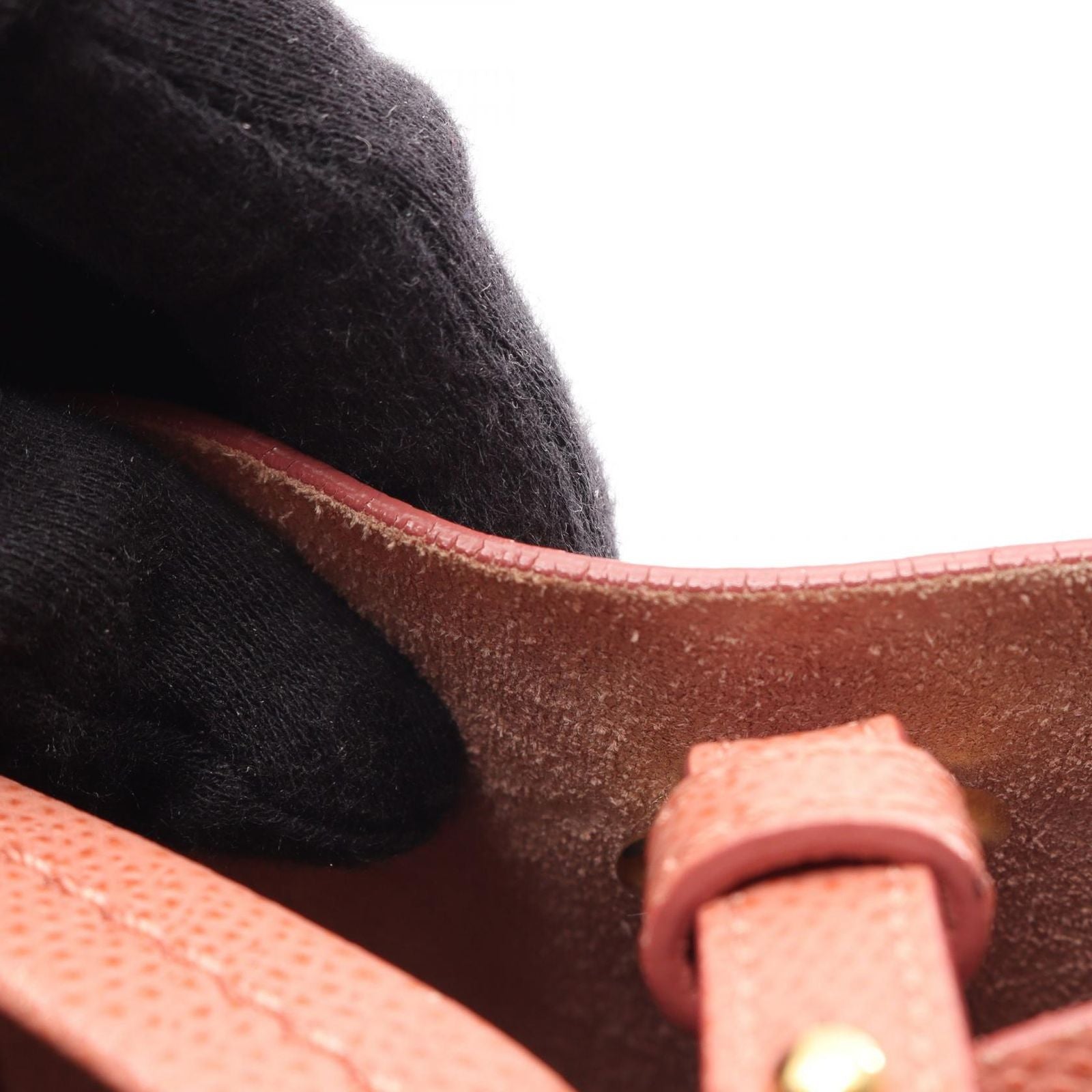 Celine Tote Vertical Small Cover 2-Way Pink Green Leather — view 5