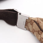 Gucci Shoulder Bag GG Canvas Beige Dark Brown — view 6