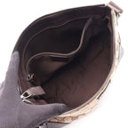Gucci Shoulder Bag GG Canvas Beige Dark Brown — view 3