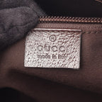Gucci Shoulder Bag GG Canvas Beige Dark Brown — view 4