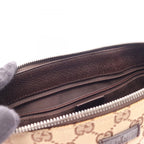 Gucci Shoulder Bag GG Canvas Beige Dark Brown — view 5