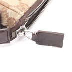Gucci Shoulder Bag GG Canvas Beige Dark Brown — view 6