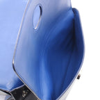 Dior Shoulder Bag BE Black Blue Lambskin — view 4