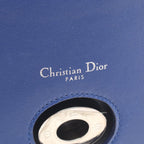 Dior Shoulder Bag BE Black Blue Lambskin — view 5