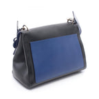 Dior Shoulder Bag BE Black Blue Lambskin — view 2