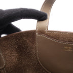 Hermes Handbag in the Loop 18 Etoupe Leather — view 6