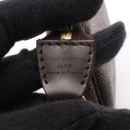 Louis Vuitton Handbag Mini Pochette Accessoire Damier Ebene T&b Canvas Leather — view 4
