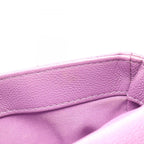 Chanel Shoulder Bag Quilted Small Flap Purple Calf Chain — view 6