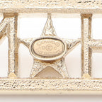 Chanel Brooch Logo Gold — view 3