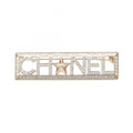 Chanel Brooch Logo Gold