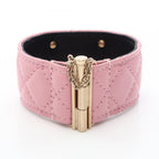 Chanel Bracelet CC Logo Leather Bangle — view 2