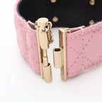 Chanel Bracelet CC Logo Leather Bangle — view 3
