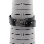 Hermes Bracelet Kelly Double Tour So Black Leather — view 6