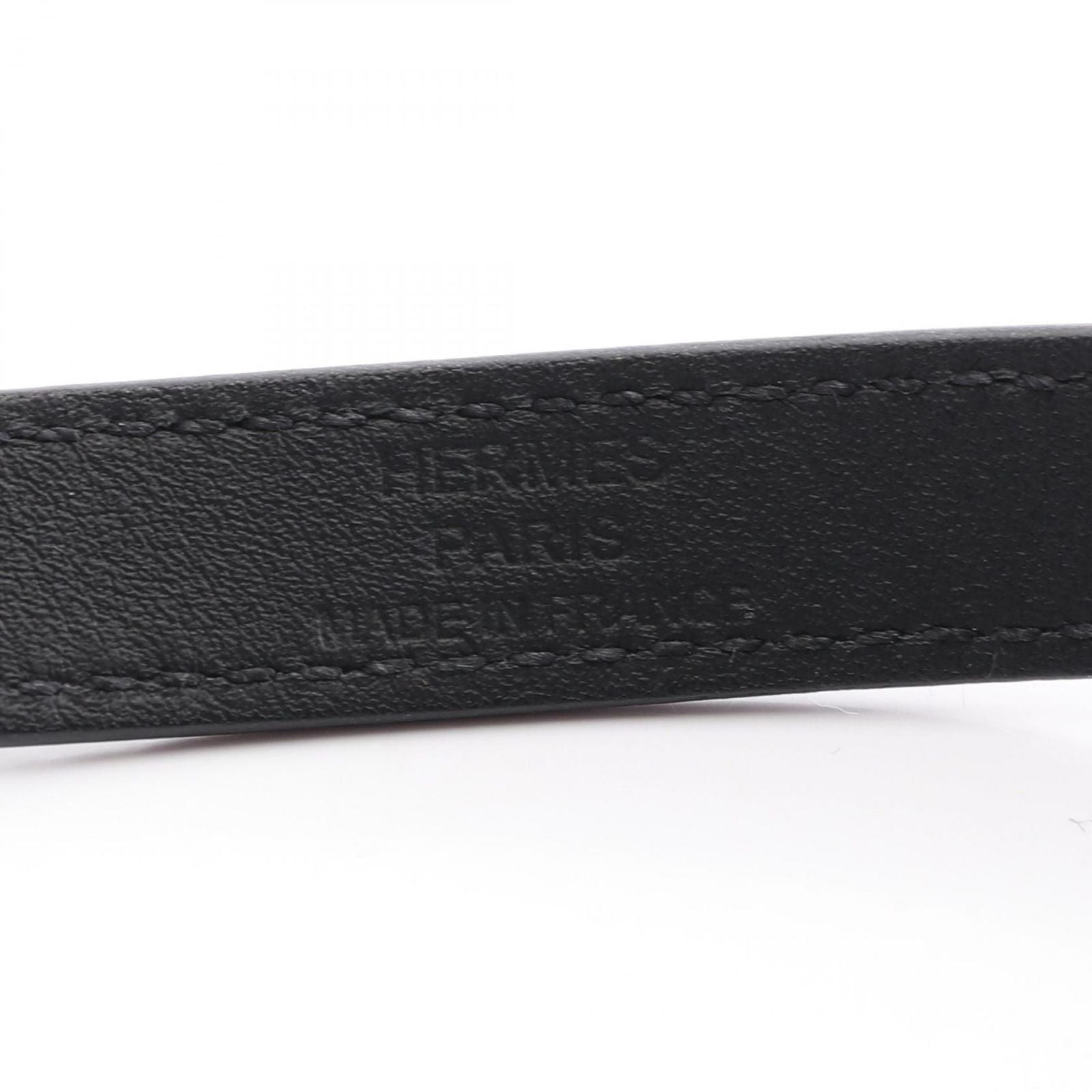 Hermes Bracelet Kelly Double Tour So Black Leather — view 4
