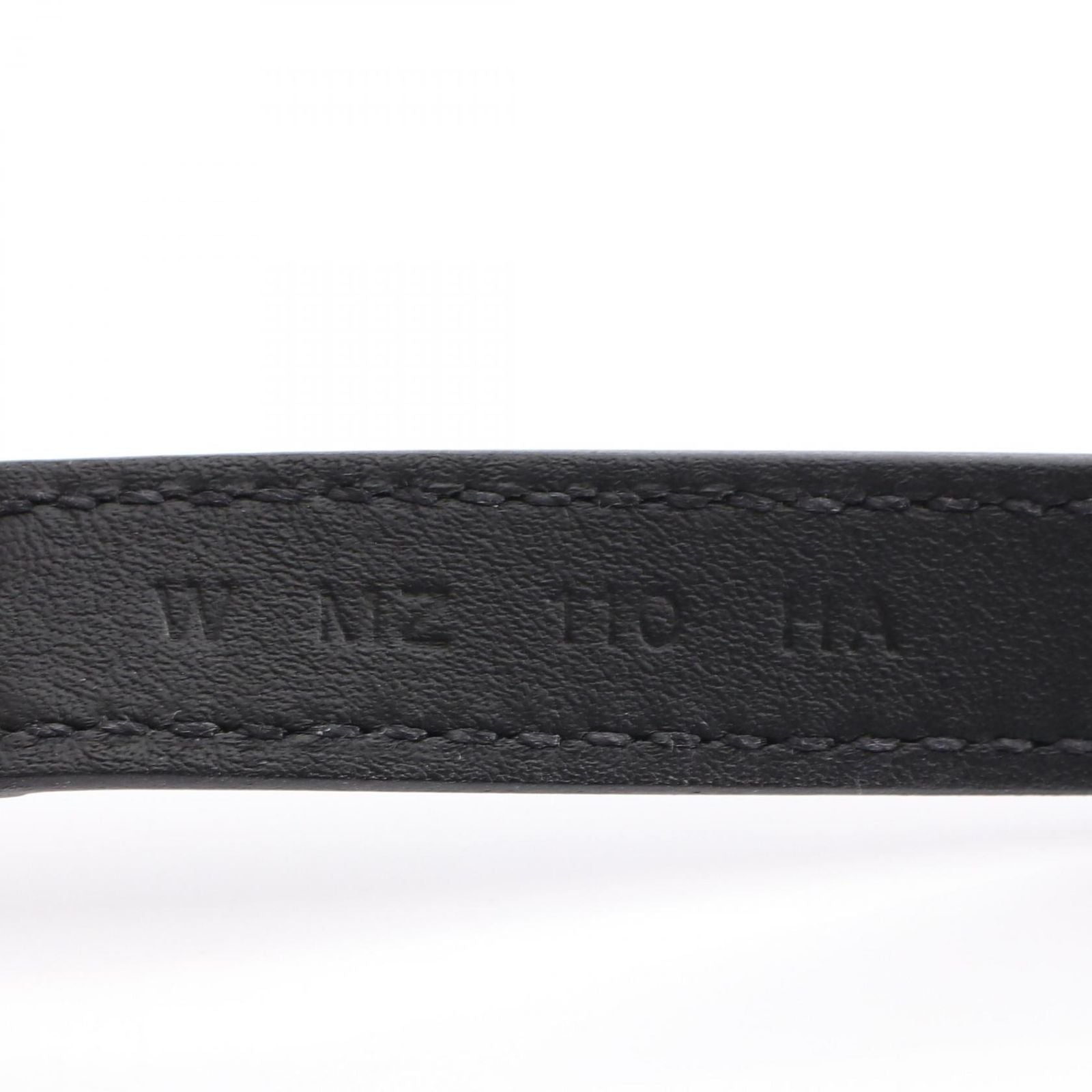 Hermes Bracelet Kelly Double Tour So Black Leather — view 5