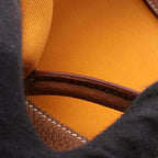 Hermes Tote Garden Party PM Saffron Gold Canvas Leather — view 7