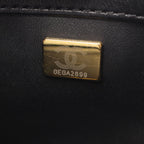 Chanel Shoulder Bag Boy Top Handle Flap 2-Way Black Leather Boy Top Chain — view 5