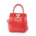 Hermes Handbag Tool Box 20 le Ju Pivoine 2-Way le Ju Leather