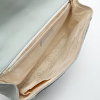 Chanel Handbag Wild Stitch Top Handle Lightblue Leather — view 3