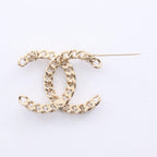 Chanel Brooch CC Logo — view 2